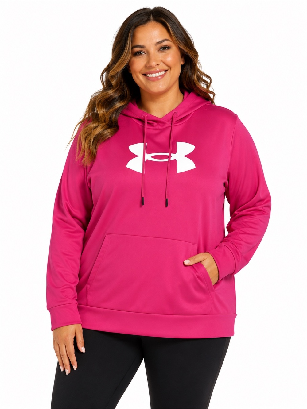 Under Armour Pink Logo Hoodie XL